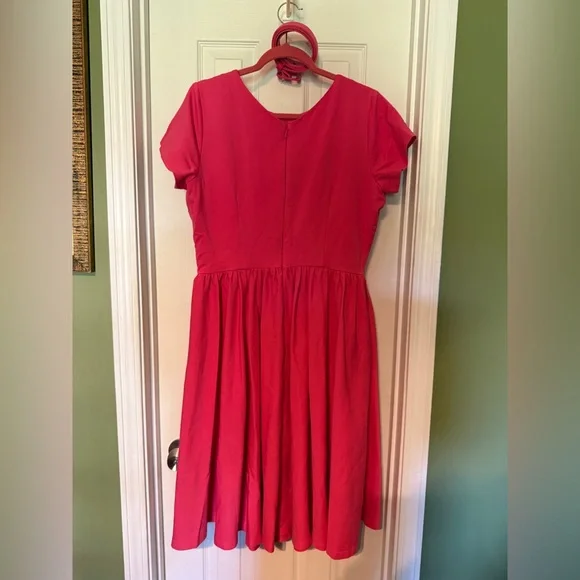 Vixen by Micheline Pitt Pink Avon Dress - XL - Picture 7 of 9